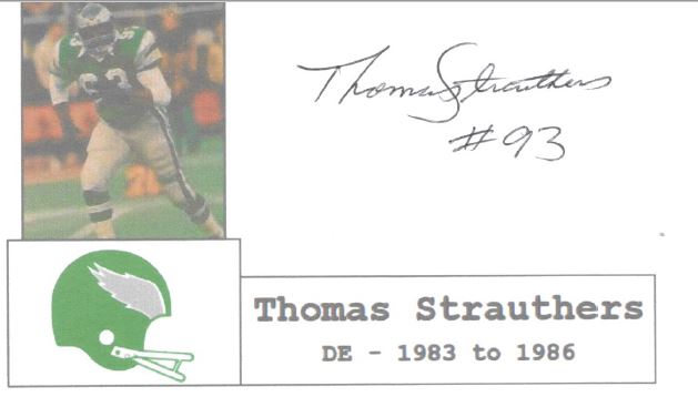 Thomas Strauthers - Philadelphia Eagles 