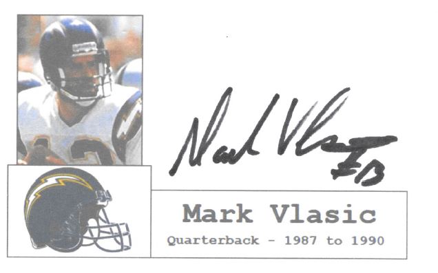 Mark Vlasic - San Diego Chargers 