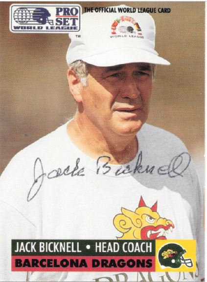 Jack Bicknell - Barcelona Dragons