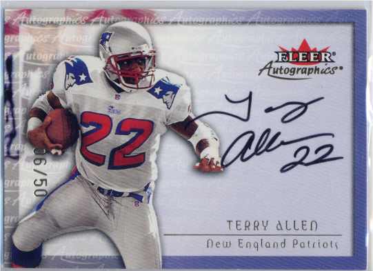 Terry Allen - New England Patriots