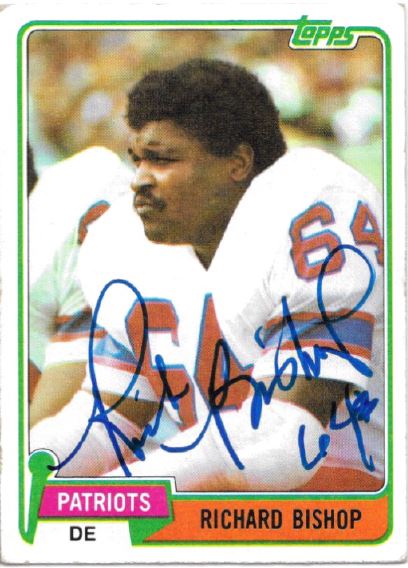 Richard Bishop - New England Patriots