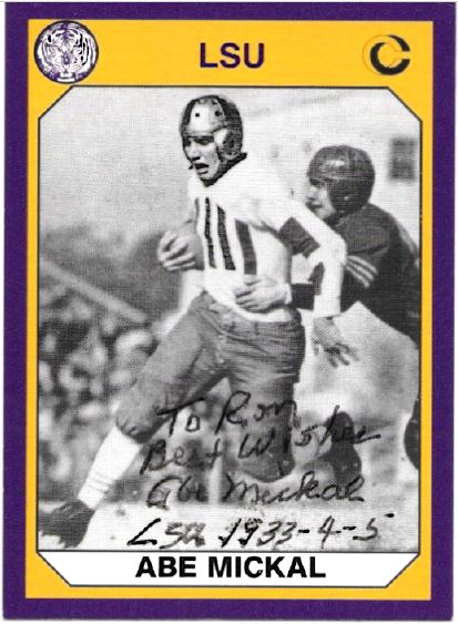 Abe Mickal - LSU Tigers
