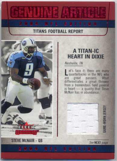 Steve McNair - Tennessee Titans