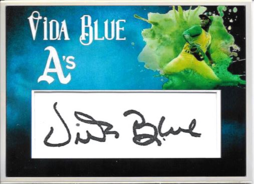 Vida Blue - MLB Oakland Athletics