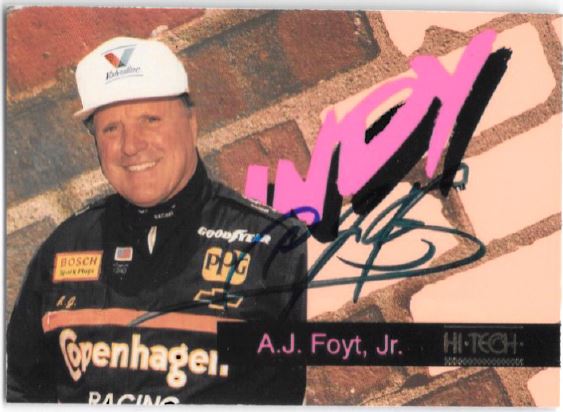 A.J. Foyt - Formula 1 Driver