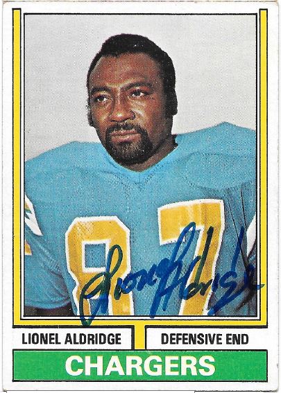Lionel Aldridge - San Diego Chargers