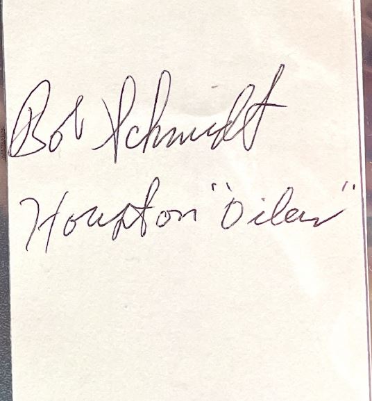 Bob Schmidt - New York Giants