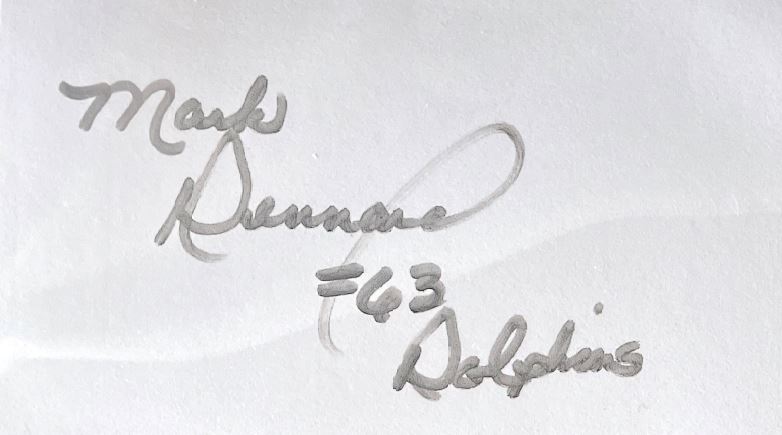 Mark Dennard - Miami Dolphins