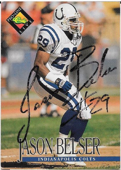 Jason Belser - Indianapolis Colts