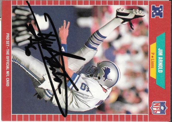 Jim Arnold - Detroit Lions