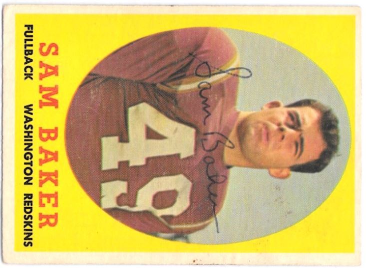 Sam Baker - Washington Redskins