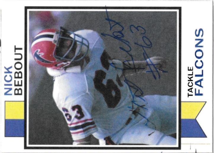 Nick Bebout - Atlanta Falcons