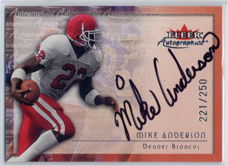 Mike Anderson - Denver Broncos