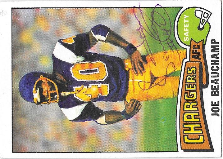 Joe Beauchamp - San Diego Chargers