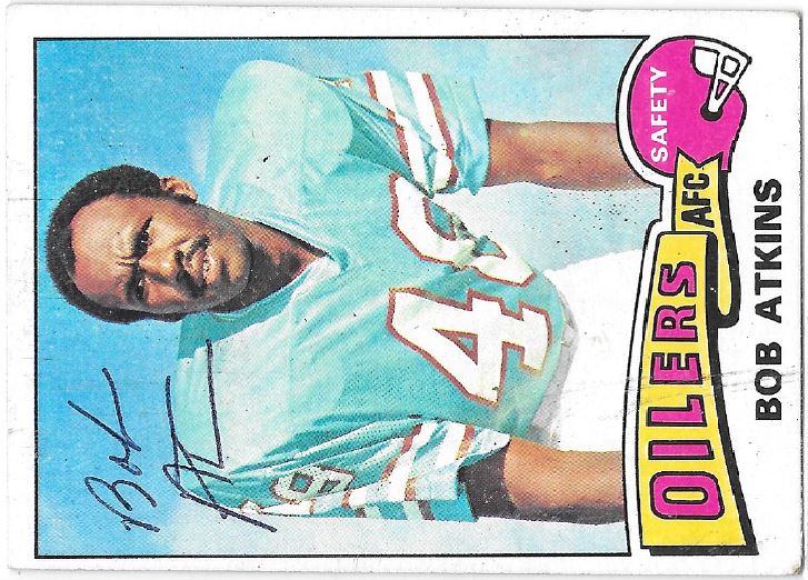 Bob Atkins - Houston Oilers