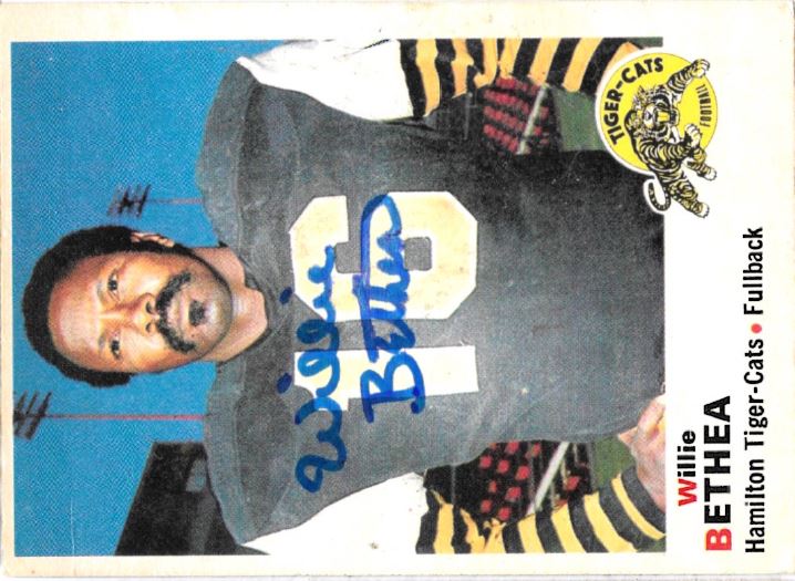 Willie Bethea - Hamilton Tiger Cats