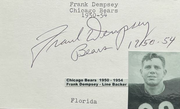Frank Dempsey - Chicago Bears