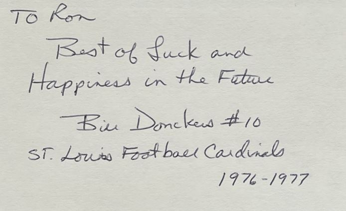 Bill Donckers - St Louis Cardinals