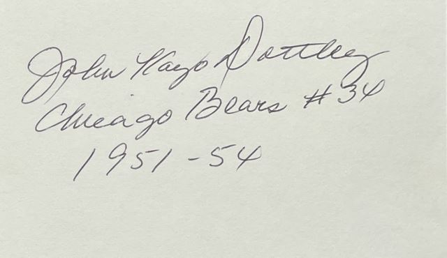 John Dottley - Chicago Bears