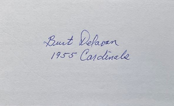 Burt Delavan - Chicago Cardinals
