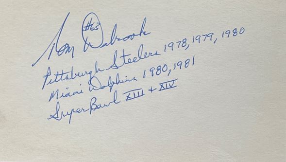 Thom Dornbrook - Pittsburgh Steelers