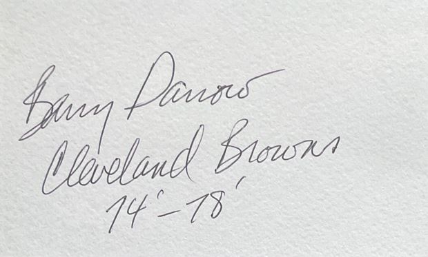 Barry Darrow - Cleveland Browns