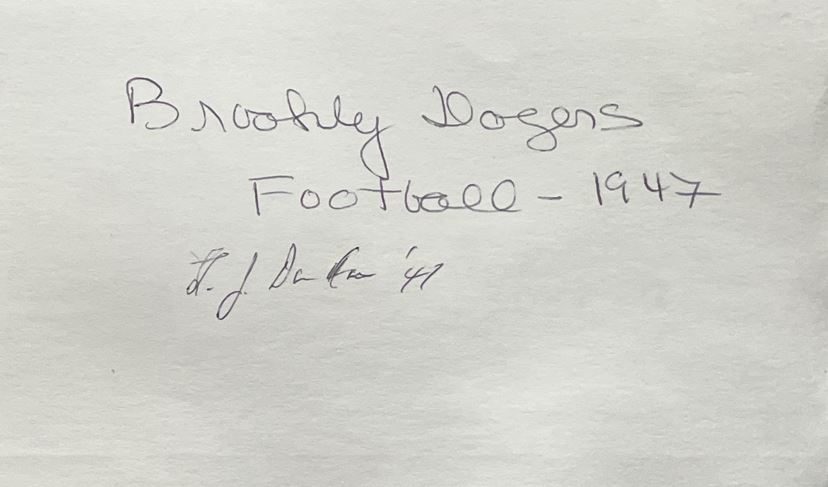 Lou Daukas - Brooklyn Dodgers