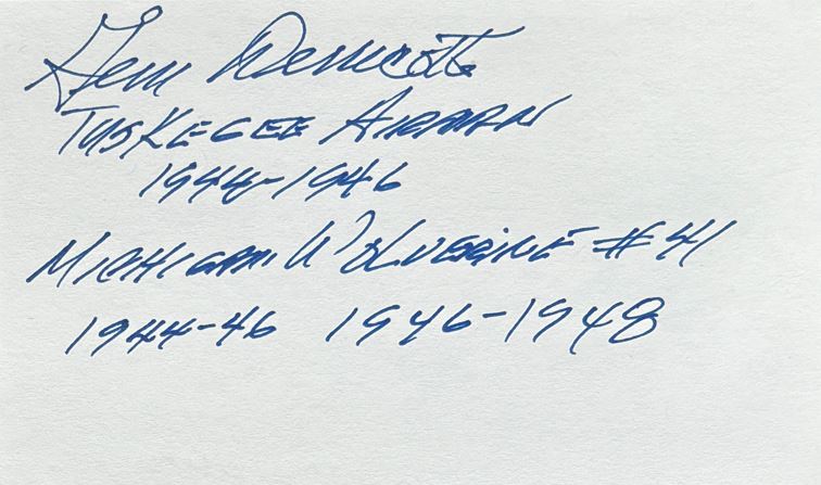 Gene Derricotte - Michigan Wolverines