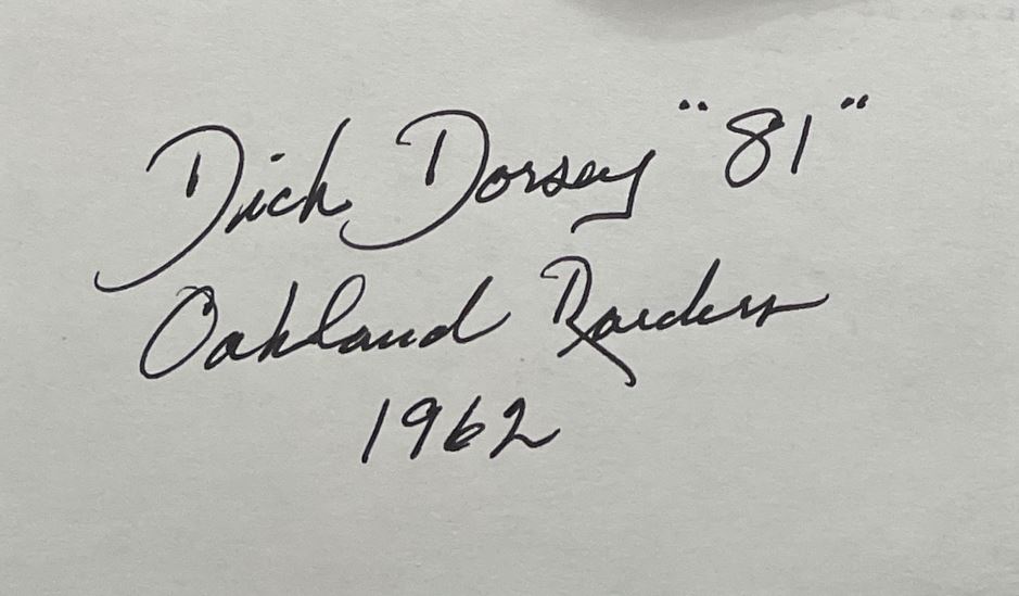 Dick Dorsey - Oakland Raiders