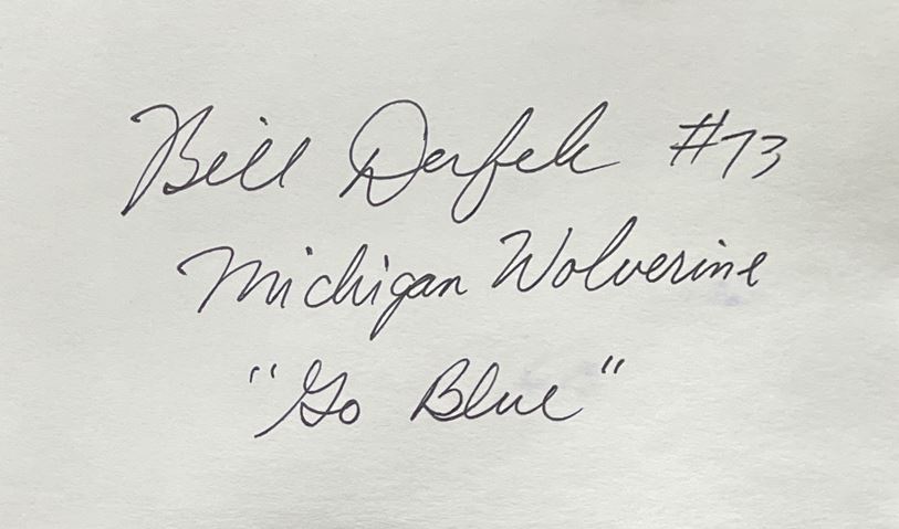 Bill Dufek - Michigan Wolverines
