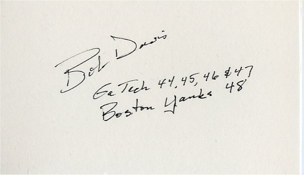 Bob Davis - Boston Yanks