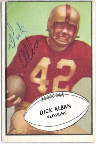 Dick Alban - Washington Redskins