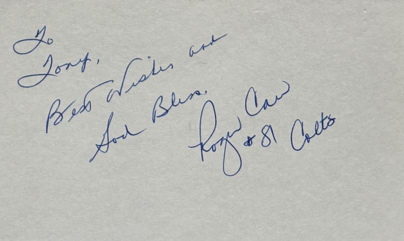 Roger Carr - Baltimore Colts