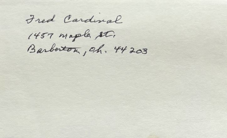 Fred Cardinal - New York Yanks