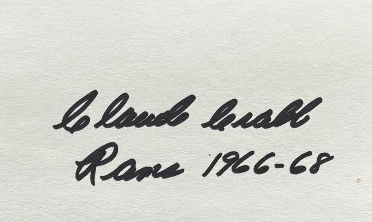 Claude Crabb - Washington Redskins