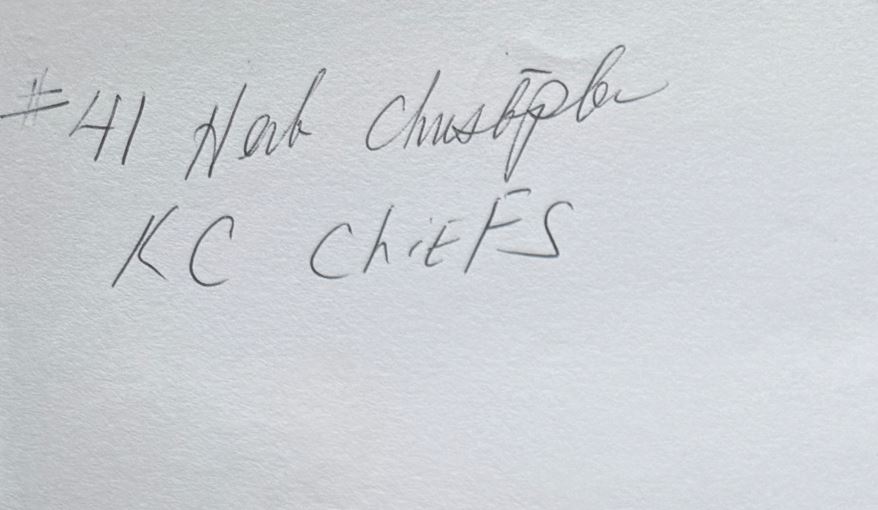 Herb Christopher - Kansas City Chiefs