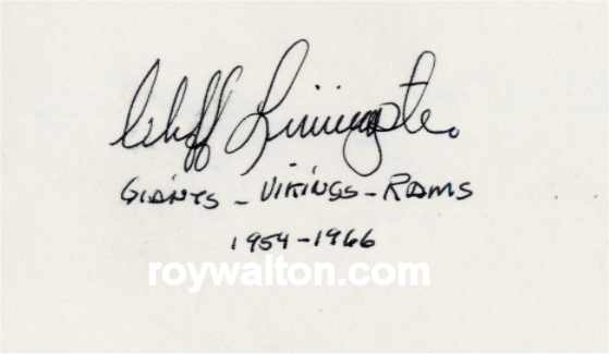 Cliff Livingston - New York Giants