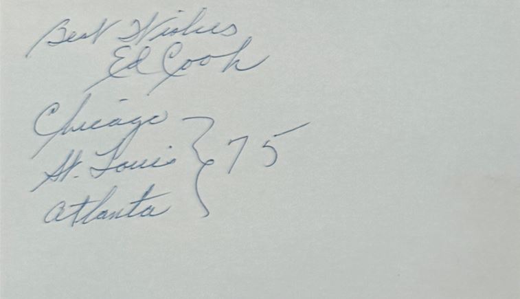 Ed Cook - Chicago Cardinals