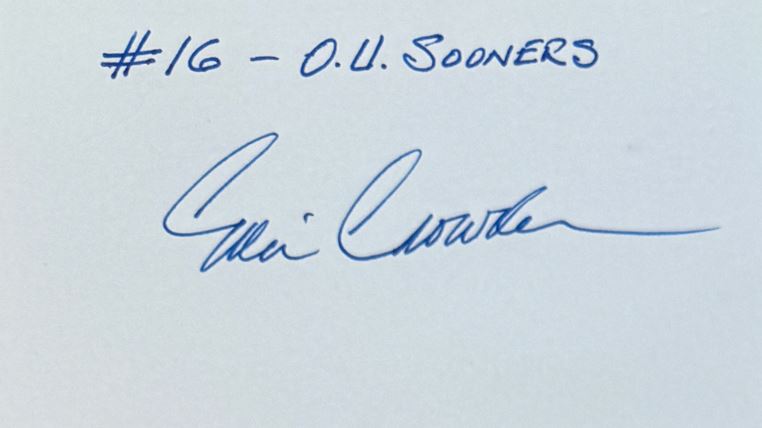 Eddie Crowder - Oklahoma Sooners