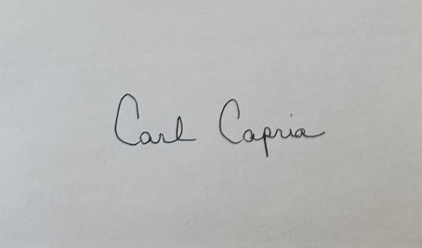 Carl Capria - Detroit Lions