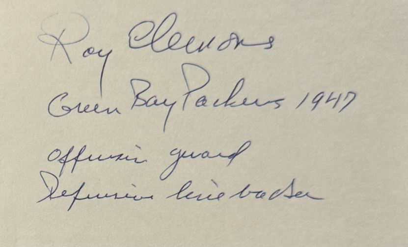 Ray Clemons - Green Bay Packers