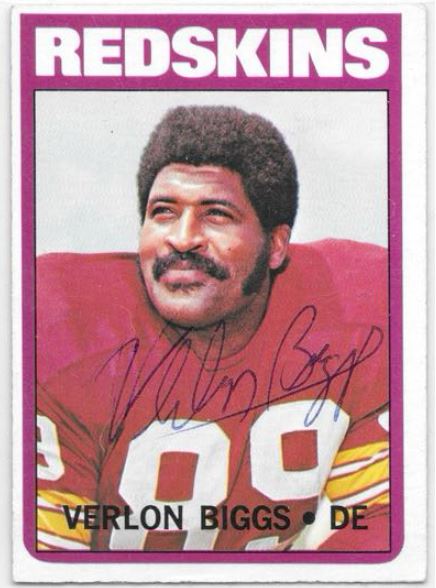 Verlon Biggs - Washington Redskins