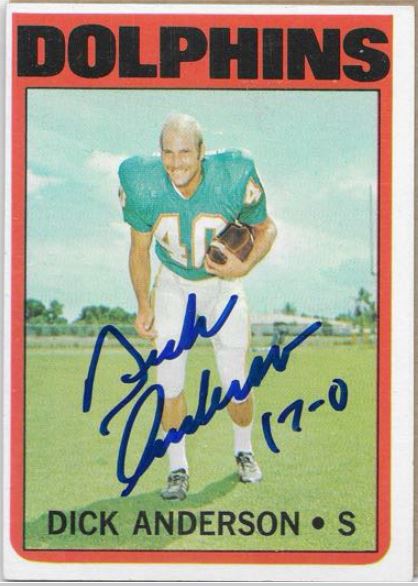 Dick Anderson - Miami Dolphins