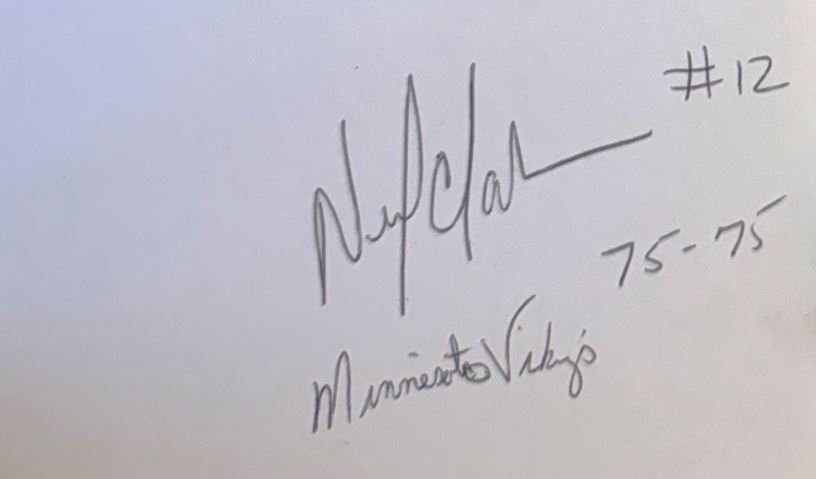 Neil Clabo - Minnesota Vikings