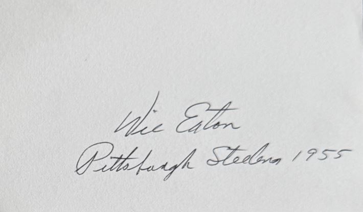 Vic Eaton - Pittsburgh Steelers