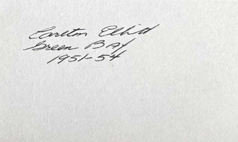 Carl Elliott - Green Bay Packers