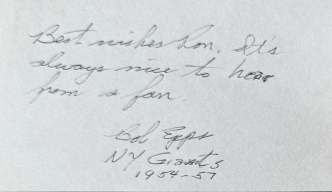 Bobby Epps - New York Giants