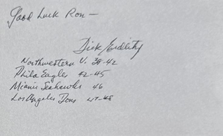 Dick Erdlitz - Philadelphia Eagles