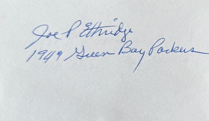 Joe Ethridge - Philadelphia Eagles