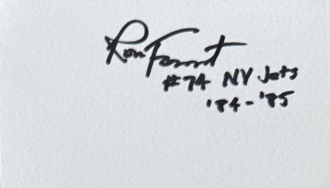 Ron Farout - New York Jets